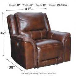 Ashley Furniture Catanzaro - Power Recliner