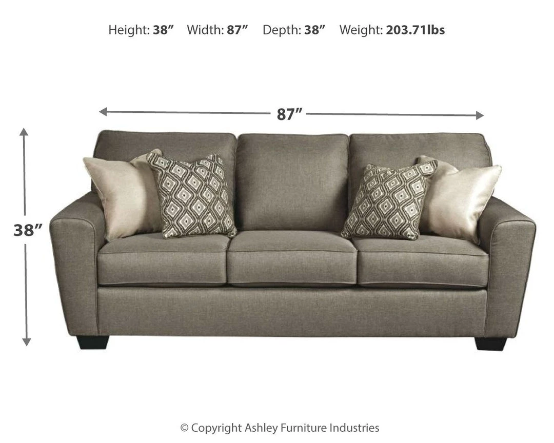 Ashley Furniture Sofas Calicho - Cashmere - Queen Sofa Sleeper 6 Ashley Furniture Sofas Calicho - Cashmere - Queen Sofa Sleeper