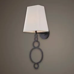 Accessories Uttermost Brambleton 1 Light Bronze Sconce 11 Accessories Uttermost Brambleton 1 Light Bronze Sconce