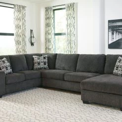 Signature Design By Ashley® Sectionals Ballinasloe - Left Arm Facing Corner Chaise, Armless Loveseat, Right Arm Facing Sofa Sectional