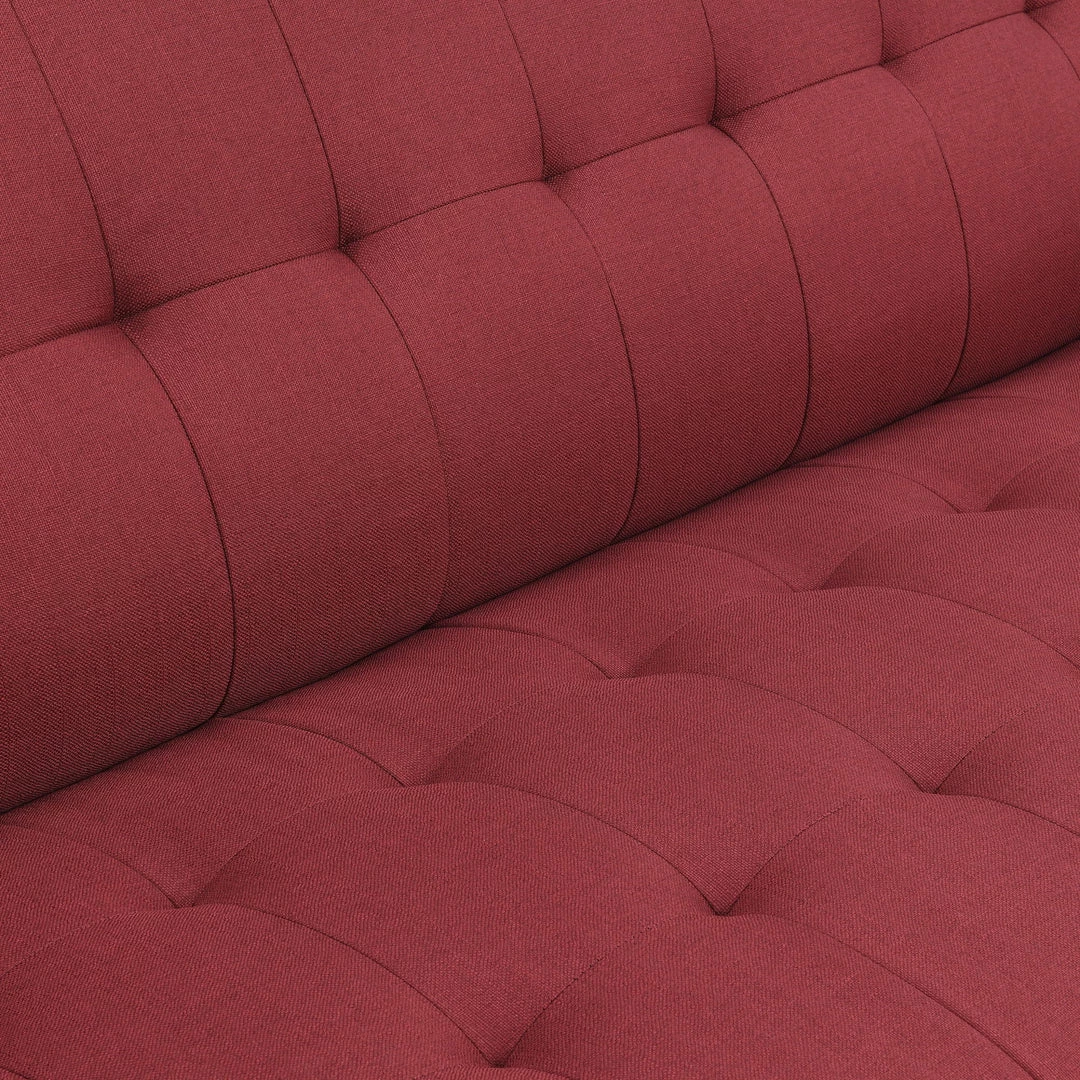 Emerald Home Binetti Sofa, Brick Red 4 Emerald Home Binetti Sofa, Brick Red
