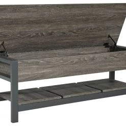 Signature Design By Ashley® Rhyson - Brown - Storage Bench Benches