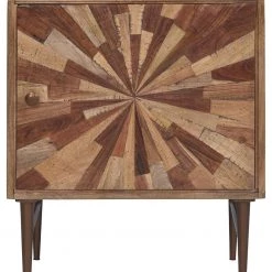 Ashley Furniture Cabinets Dorvale - Brown / Beige - Accent Cabinet