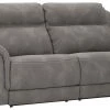 Ashley Furniture Next-gen Durapella - Slate - 2 Seat Pwr Rec Sofa Adj Hdrest 1 Ashley Furniture Next-gen Durapella - Slate - 2 Seat Pwr Rec Sofa Adj Hdrest