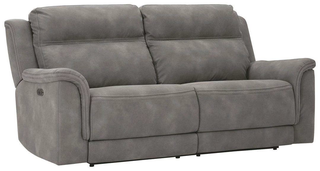 Ashley Furniture Next-gen Durapella - Slate - 2 Seat Pwr Rec Sofa Adj Hdrest 3 Ashley Furniture Next-gen Durapella - Slate - 2 Seat Pwr Rec Sofa Adj Hdrest
