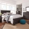 Signature Design By Ashley® Bedroom Sets Brinxton - Charcoal - Dresser, Mirror, Panel Bed 1 Signature Design By Ashley® Bedroom Sets Brinxton - Charcoal - Dresser, Mirror, Panel Bed