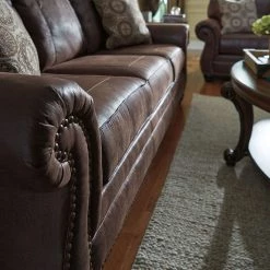 Benchcraft® Living Room Sets Breville - Espresso - Sofa, Loveseat, Rocker Recliner