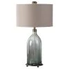 Accessories Uttermost Massana Gray Glass Table Lamp