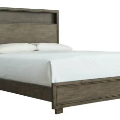 Signature Design By Ashley® Arnett - Gray - King Bookcase Bed Beds