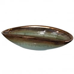 Uttermost Iroquois Green Glaze Bowl Table Decor