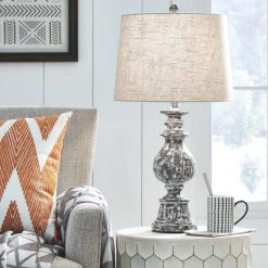 Ashley Furniture Macawi - Antique Ultimate Best In Class Poly Table Lamp (2/CN)