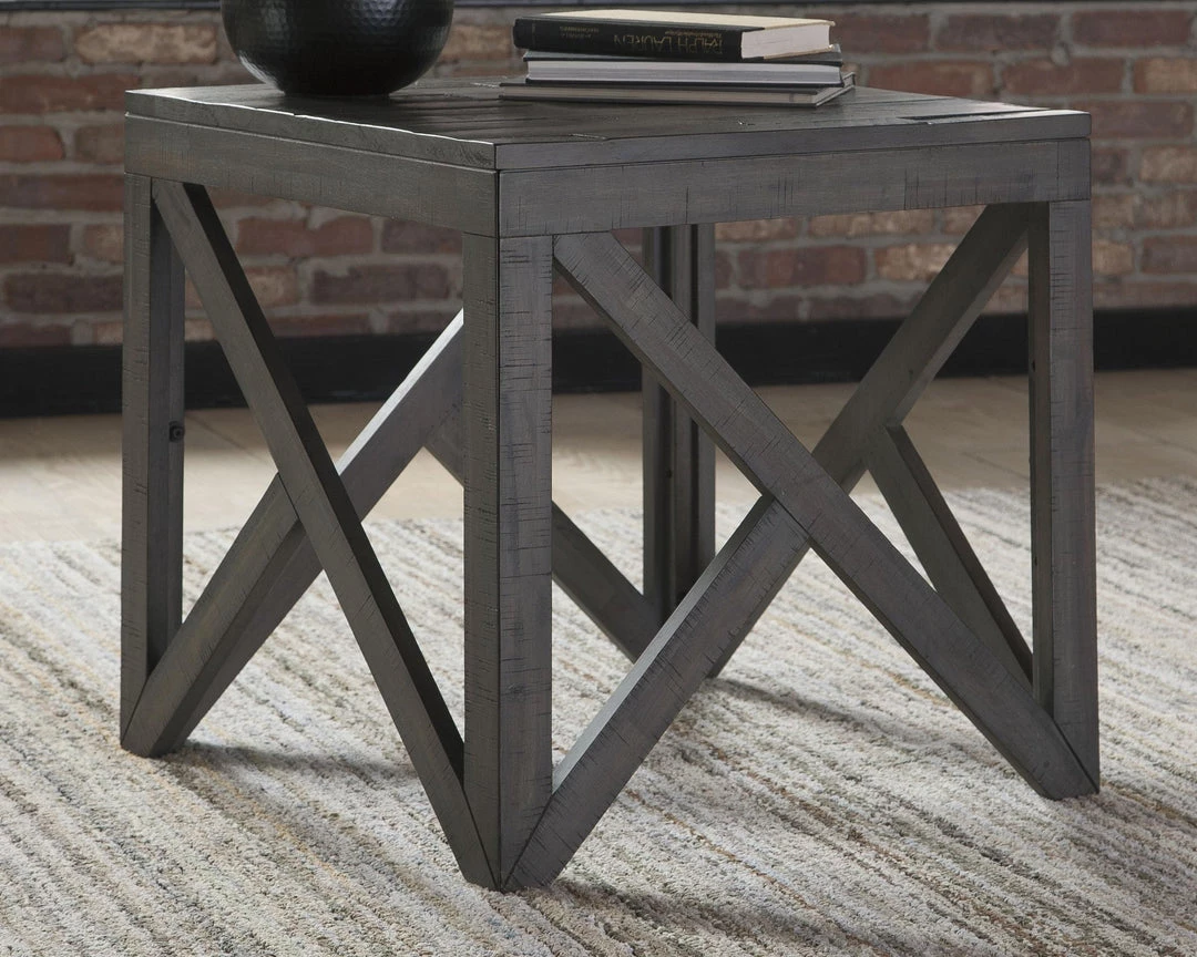 Ashley Furniture Haroflyn - Gray - Square End Table Tables 7 Ashley Furniture Haroflyn - Gray - Square End Table Tables