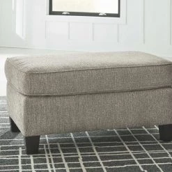 Benchcraft® Barnesley - Platinum - Ottoman Ottomans 13 Benchcraft® Barnesley - Platinum - Ottoman Ottomans