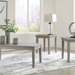 Signature Design By Ashley® Tables Loratti - Gray - Occasional Table Set (3/cn) 14 Signature Design By Ashley® Tables Loratti - Gray - Occasional Table Set (3/cn)