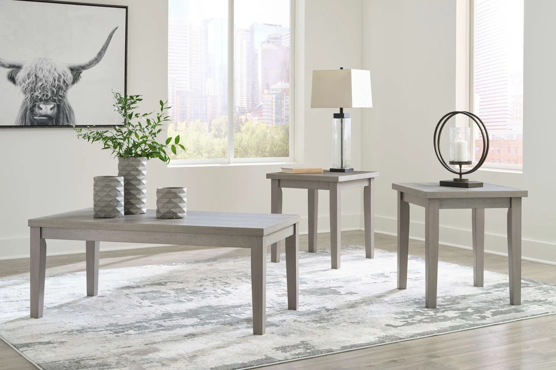 Signature Design By Ashley® Tables Loratti - Gray - Occasional Table Set (3/cn) 8 Signature Design By Ashley® Tables Loratti - Gray - Occasional Table Set (3/cn)