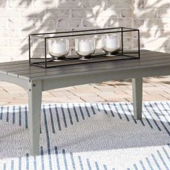 Signature Design By Ashley® Visola - Gray - Rectangular Cocktail Table 9 Signature Design By Ashley® Visola - Gray - Rectangular Cocktail Table