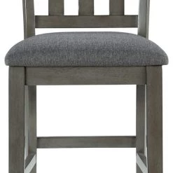 Ashley Furniture Hallanden - Black / Gray - Upholstered Barstool (2/cn) 13 Ashley Furniture Hallanden - Black / Gray - Upholstered Barstool (2/cn)