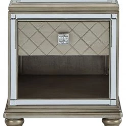 Ashley Furniture Chevanna - Platinum - Rectangular End Table 15 Ashley Furniture Chevanna - Platinum - Rectangular End Table