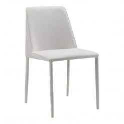 Moe's Home Collection Chairs Nora Fabric Dining Chair White-m2 16 Moe's Home Collection Chairs Nora Fabric Dining Chair White-m2