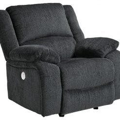Ashley Furniture Draycoll - Slate - Power Rocker Recliner