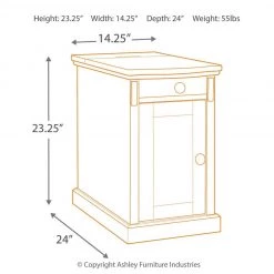 Ashley Furniture Lorn - Chair Side End Table