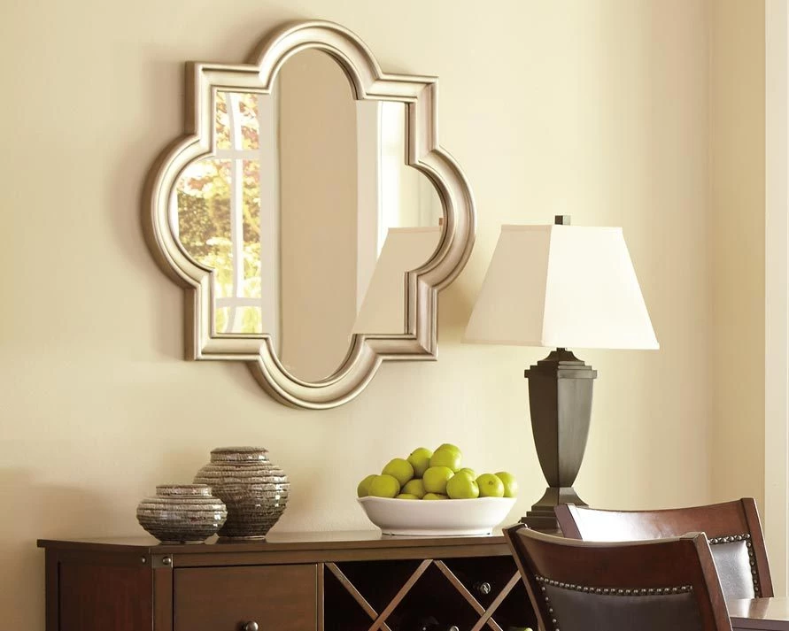 Ashley Furniture Desma - Champagne - Accent Mirror 8 Ashley Furniture Desma - Champagne - Accent Mirror