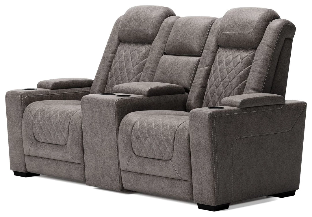 Ashley Furniture Hyllmont - Gray - Pwr Rec Loveseat/con/adj Hdrst Reclining Furniture 6 Ashley Furniture Hyllmont - Gray - Pwr Rec Loveseat/con/adj Hdrst Reclining Furniture