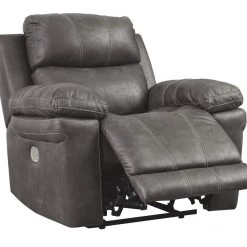 Ashley Furniture Reclining Furniture Erlangen - Midnight - Pwr Recliner/adj Headrest 12 Ashley Furniture Reclining Furniture Erlangen - Midnight - Pwr Recliner/adj Headrest