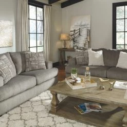 Ashley Furniture Soletren - Trendsetting Silhouette - Stationary Loveseats