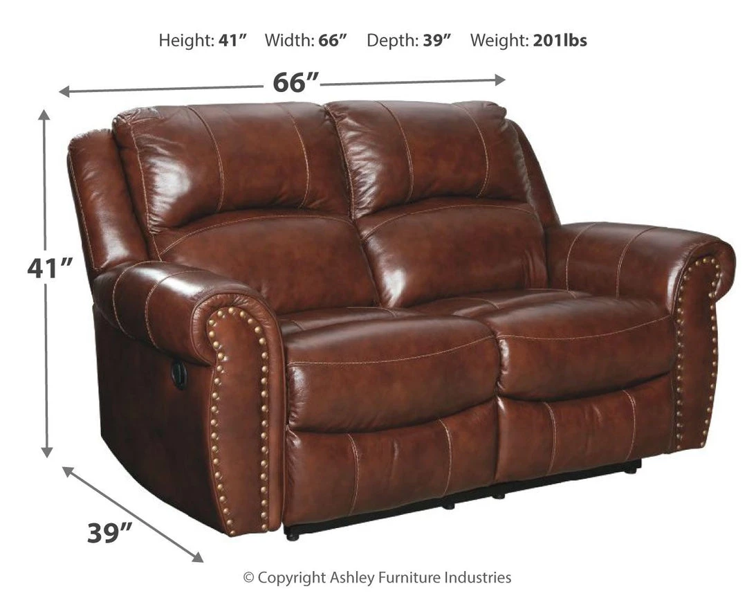 Ashley Furniture Bingen - Harness - Reclining Loveseat 7 Ashley Furniture Bingen - Harness - Reclining Loveseat