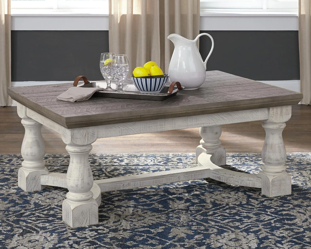 Ashley Furniture Havalance - Gray/white - Rectangular Cocktail Table Tables 7 Ashley Furniture Havalance - Gray/white - Rectangular Cocktail Table Tables