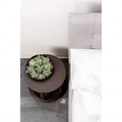 Moe's Home Collection Belle Storage Bed King Light Grey Fabric Beds