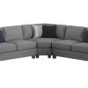 Emerald Home Sasha Sectional, Stone Gray Sectionals