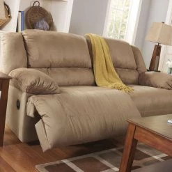 Signature Design By Ashley® Hogan - Mocha - 2 Pc. - Reclining Sofa, Loveseat Reclining Furniture 6 Signature Design By Ashley® Hogan - Mocha - 2 Pc. - Reclining Sofa, Loveseat Reclining Furniture