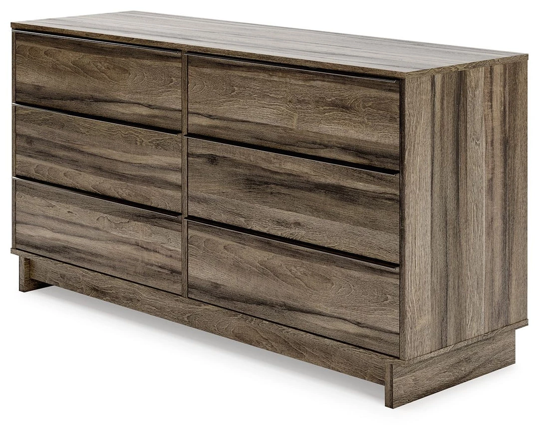 Signature Design By Ashley® Shallifer - Brown - Six Drawer Dresser 9 Signature Design By Ashley® Shallifer - Brown - Six Drawer Dresser