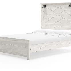 Signature Design By Ashley® Gerridan - Panel Bed With Sconces Beds