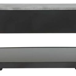 Ashley Furniture Ezmonei - Black/gray - Lift Top Cocktail Table Tables