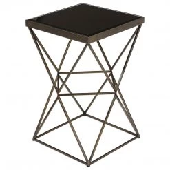 Uttermost Uberto Caged Frame Accent Table Tables