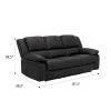 Emerald Home Navaro Reclining Sofa, Licorice Sofas 1 Emerald Home Navaro Reclining Sofa, Licorice Sofas