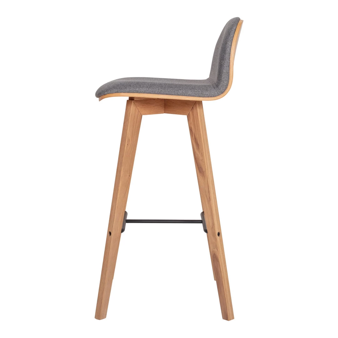 Moe's Home Collection Stools Napoli Barstool Grey 7 Moe's Home Collection Stools Napoli Barstool Grey