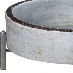 Table Decor Uttermost Essie Pale Gray Bowls S/2