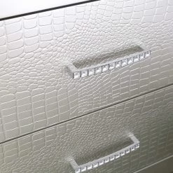 Ashley Furniture Nightstands Olivet - Silver - Two Drawer Night Stand