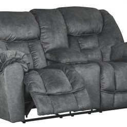 Ashley Furniture Reclining Furniture Capehorn - Granite - Dbl Rec Loveseat W/console 13 Ashley Furniture Reclining Furniture Capehorn - Granite - Dbl Rec Loveseat W/console