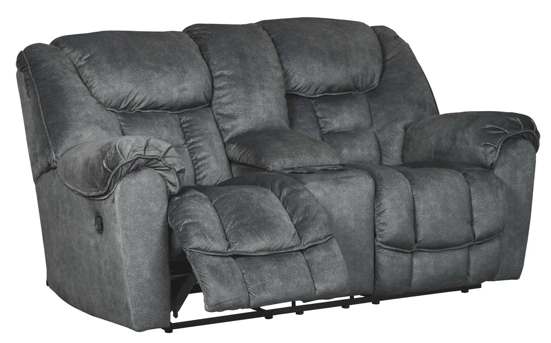 Ashley Furniture Reclining Furniture Capehorn - Granite - Dbl Rec Loveseat W/console 6 Ashley Furniture Reclining Furniture Capehorn - Granite - Dbl Rec Loveseat W/console