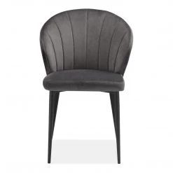 Moe's Home Collection Chairs Mags Dining Chair Dark Grey-m2
