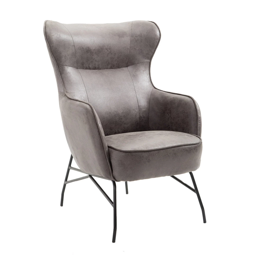 Emerald Home Chairs Franky Accent Chair, Charcoal 6 Emerald Home Chairs Franky Accent Chair, Charcoal