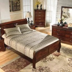 Signature Design By Ashley® Beds Alisdair - Dark Brown - Queen Sleigh Bed 12 Signature Design By Ashley® Beds Alisdair - Dark Brown - Queen Sleigh Bed
