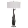 Accessories Uttermost Jothan Frosted Black Table Lamp