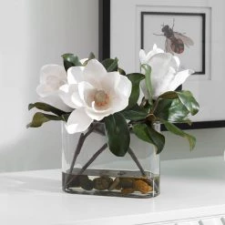 Uttermost Middleton Magnolia Flower Centerpiece Accessories