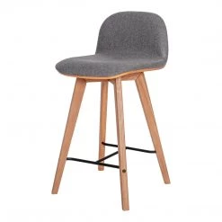 Moe's Home Collection Stools Napoli Counter Stool Grey